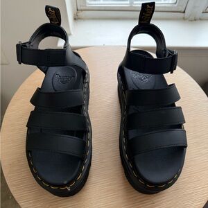 Dr. Martens Black Sandals